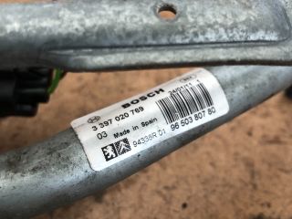 bontott PEUGEOT 207 Első Ablaktörlő Szerkezet Motorral