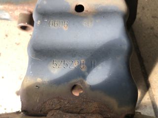 bontott PEUGEOT 207 Első Lökhárító Merevítő (Fém)