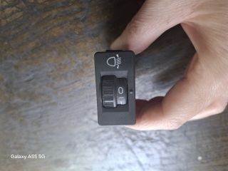 bontott PEUGEOT 207 Fényszórómagasság Állító Kapcsoló