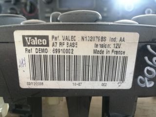 bontott PEUGEOT 207 Fűtéskapcsoló (manuális klímás)