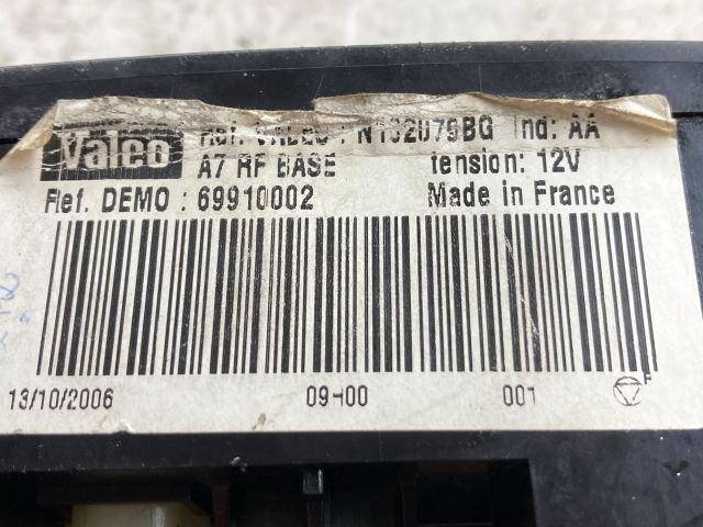 bontott PEUGEOT 207 Fűtéskapcsoló (manuális klímás)