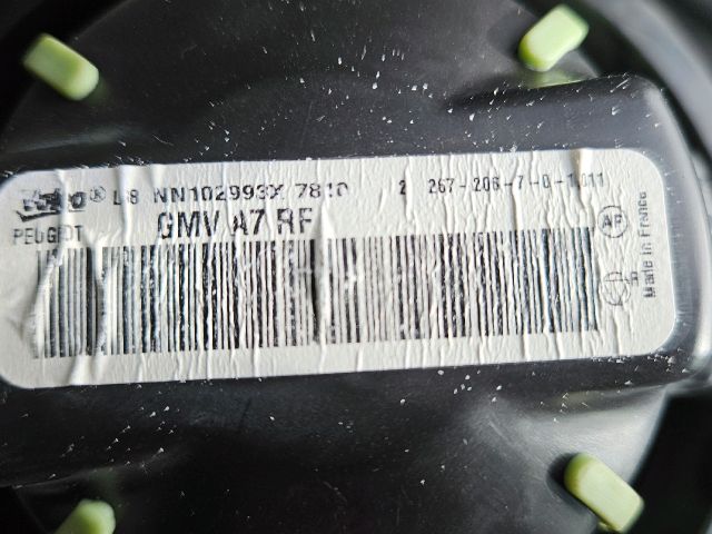 bontott PEUGEOT 207 Fűtőmotor (Klímás)