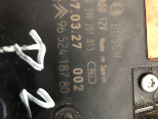 bontott PEUGEOT 207 Hátsó Ablaktörlő Motor