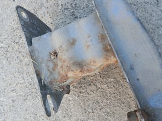 bontott PEUGEOT 207 Hátsó Lökhárító Merevítő (Fém)