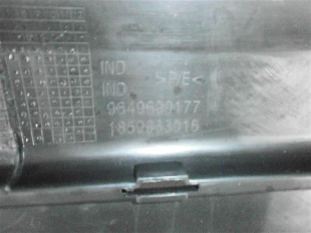 bontott PEUGEOT 207 Hátsó Lökhárító (Részeivel)