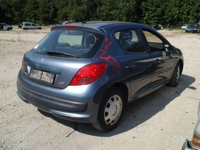 bontott PEUGEOT 207 Hátsó Lökhárító (Üresen)