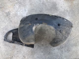 bontott PEUGEOT 207 Jobb első Dobbetét (Kerékjárati, Műanyag)