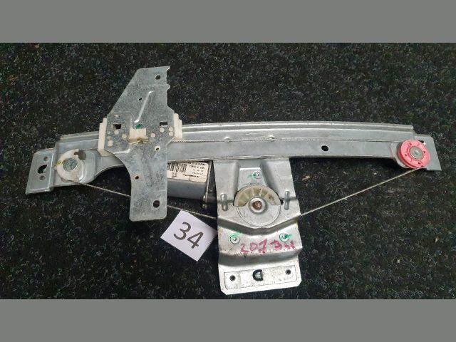 bontott PEUGEOT 207 Jobb hátsó Ablakemelő Szerkezet (Elektromos)