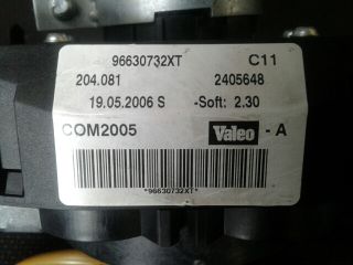 bontott PEUGEOT 207 Komplett Kormánykapcsoló (Bajuszkapcsoló)