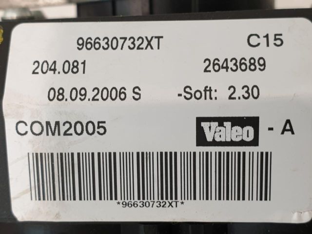 bontott PEUGEOT 207 Komplett Kormánykapcsoló (Bajuszkapcsoló)