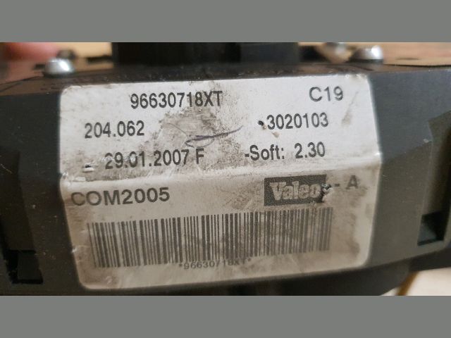 bontott PEUGEOT 207 Komplett Kormánykapcsoló (Bajuszkapcsoló)