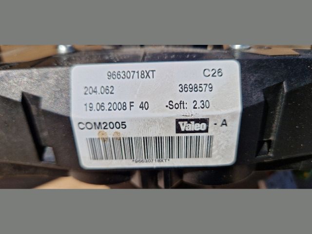 bontott PEUGEOT 207 Komplett Kormánykapcsoló (Bajuszkapcsoló)