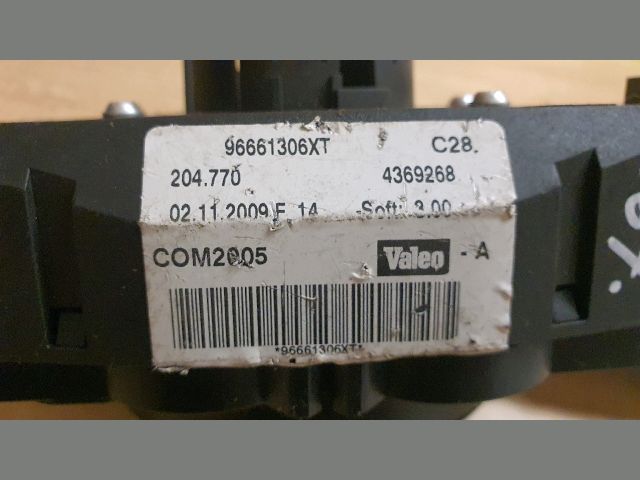 bontott PEUGEOT 207 Komplett Kormánykapcsoló (Bajuszkapcsoló)