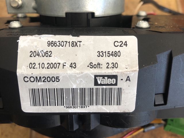 bontott PEUGEOT 207 Komplett Kormánykapcsoló (Bajuszkapcsoló)