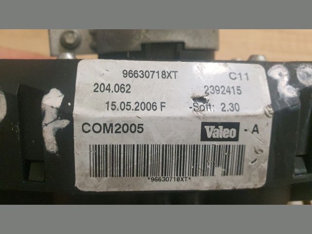 bontott PEUGEOT 207 Komplett Kormánykapcsoló (Bajuszkapcsoló)