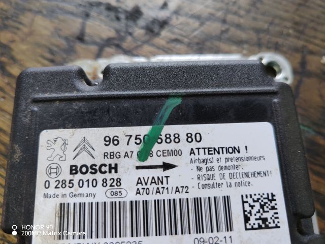 bontott PEUGEOT 207 Légzsák Elektronika