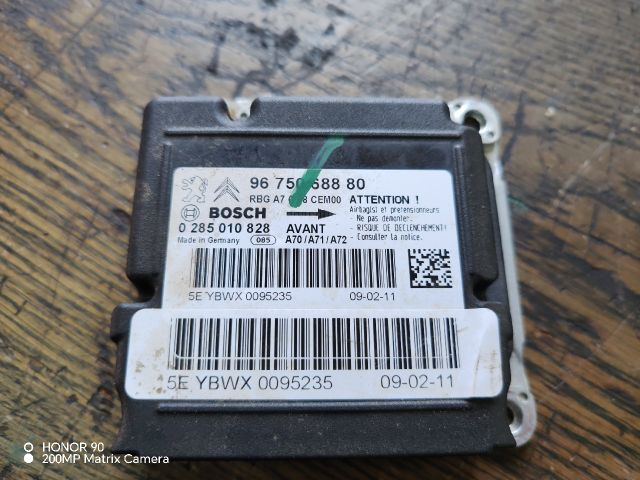 bontott PEUGEOT 207 Légzsák Elektronika