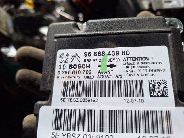 bontott PEUGEOT 207 Légzsák Elektronika