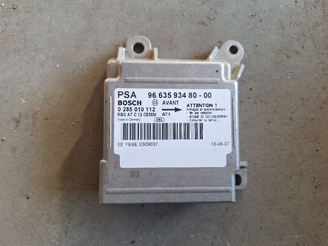 bontott PEUGEOT 207 Légzsák Elektronika