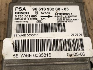 bontott PEUGEOT 207 Légzsák Elektronika