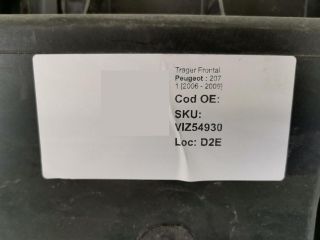 bontott PEUGEOT 207 Vízhűtő Radiátor Tartó