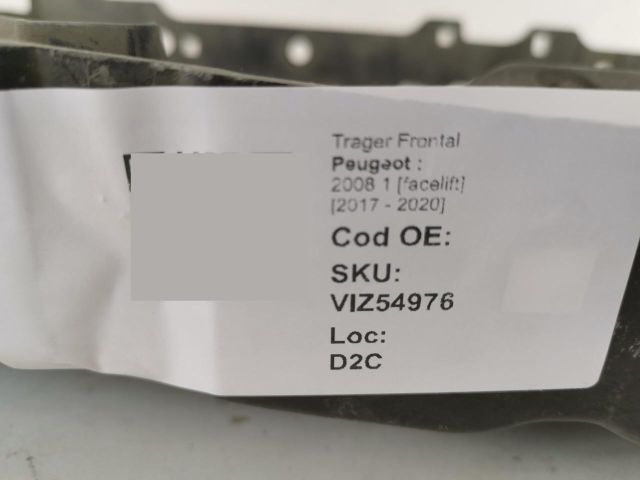 bontott PEUGEOT 207 Vízhűtő Radiátor Tartó