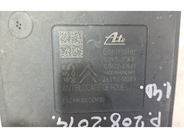 bontott PEUGEOT 208 ABS Kocka