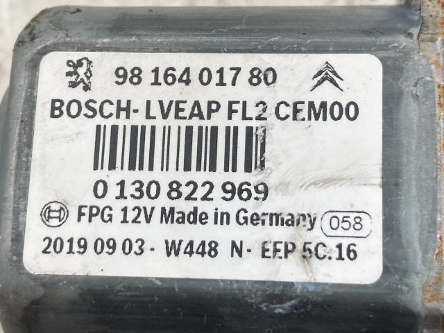 bontott PEUGEOT 208 Bal első Ablakemelő Szerkezet (Elektromos)