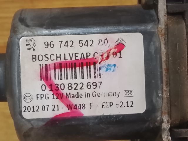 bontott PEUGEOT 208 Bal első Ablakemelő Szerkezet (Elektromos)