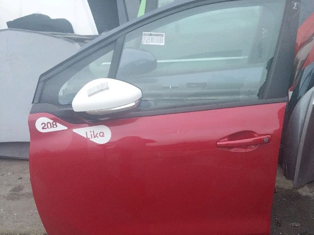 bontott PEUGEOT 208 Bal első Ajtó (Üres lemez)