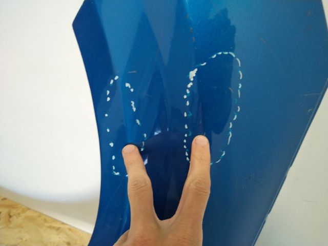 bontott PEUGEOT 208 Bal első Sárvédő