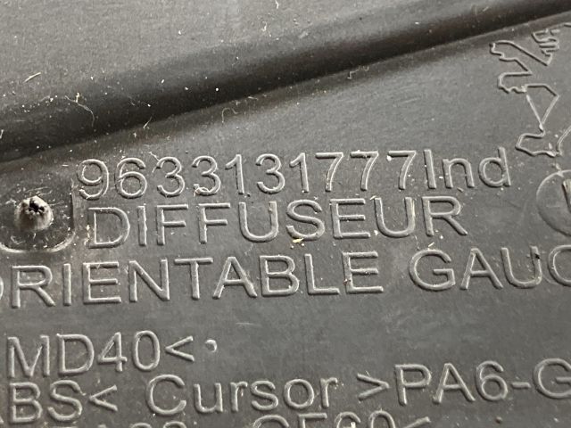 bontott PEUGEOT 208 Bal Szellőző