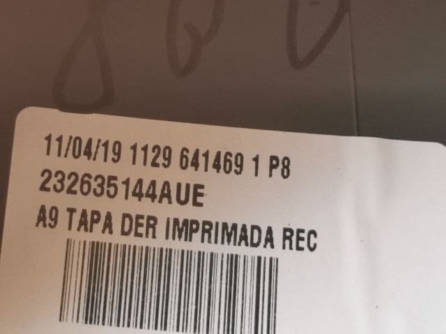 bontott PEUGEOT 208 Bal Visszapillantó Tükör Burkolat