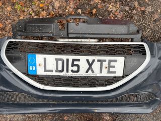 bontott PEUGEOT 208 Első Lökhárító (Részeivel)