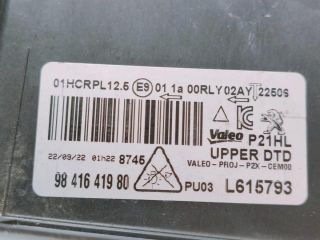 bontott PEUGEOT 208 Fényszóró (Pozíciófüggetlen)