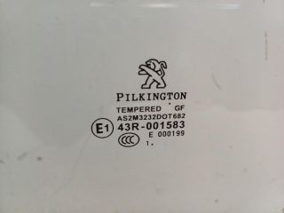 bontott PEUGEOT 208 Jobb hátsó Ablak