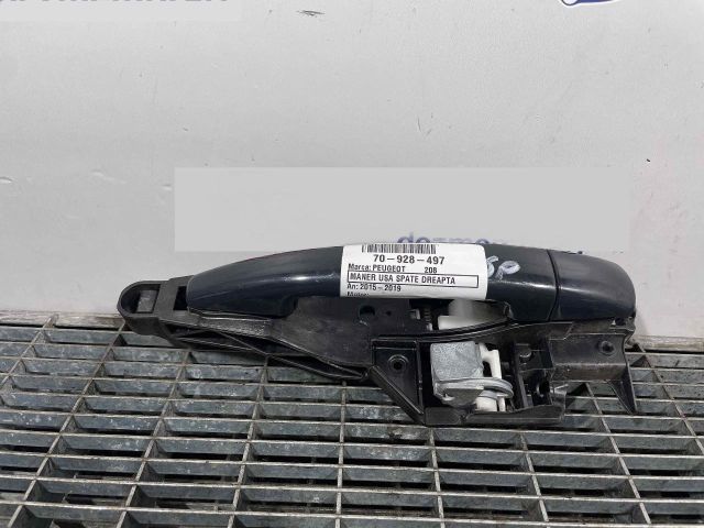 bontott PEUGEOT 208 Jobb hátsó Külső Kilincs