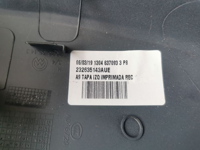 bontott PEUGEOT 208 Jobb Visszapillantó Tükör Burkolat