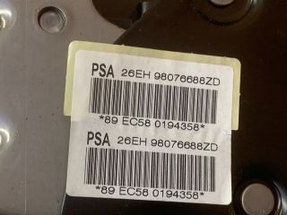 bontott PEUGEOT 208 Kézifék Kar