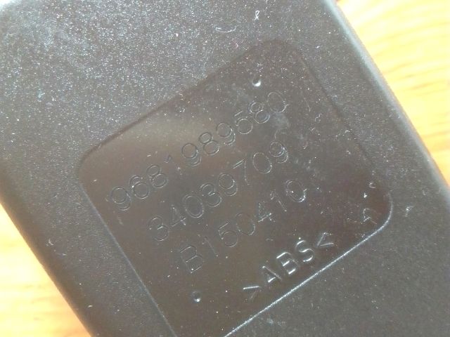 bontott PEUGEOT 3008 Bal első Biztonsági Öv Csat