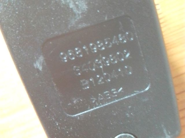 bontott PEUGEOT 3008 Bal hátsó Biztonsági Öv