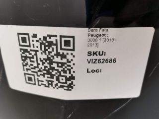 bontott PEUGEOT 3008 Első Lökhárító (Üresen)