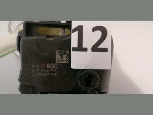 bontott PEUGEOT 3008 Jobb első Ajtózár