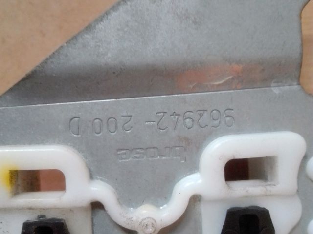 bontott PEUGEOT 3008 Jobb hátsó Ablakemelő Szerkezet (Elektromos)