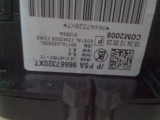 bontott PEUGEOT 3008 Komplett Kormánykapcsoló (Bajuszkapcsoló)