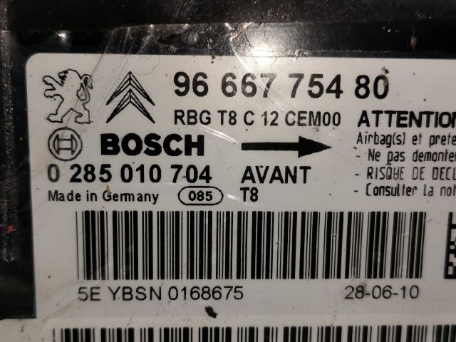 bontott PEUGEOT 3008 Légzsák Elektronika