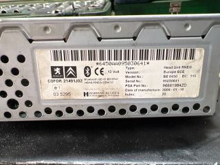 bontott PEUGEOT 3008 Navigációs Fejegység