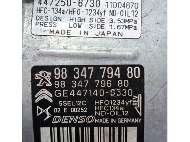 bontott PEUGEOT 3008 SUV Klímakompresszor