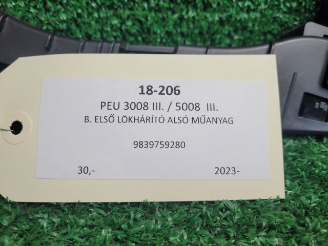 bontott PEUGEOT 3008 SUV Bal első Lökhárító Tartó (Műanyag)