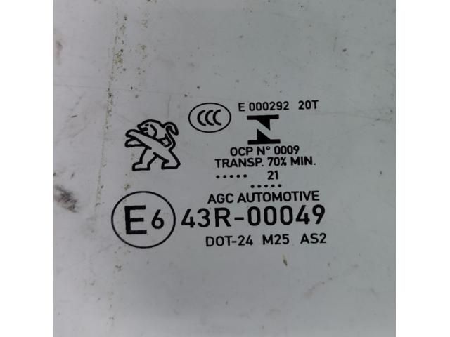 bontott PEUGEOT 3008 SUV Bal hátsó Ablak